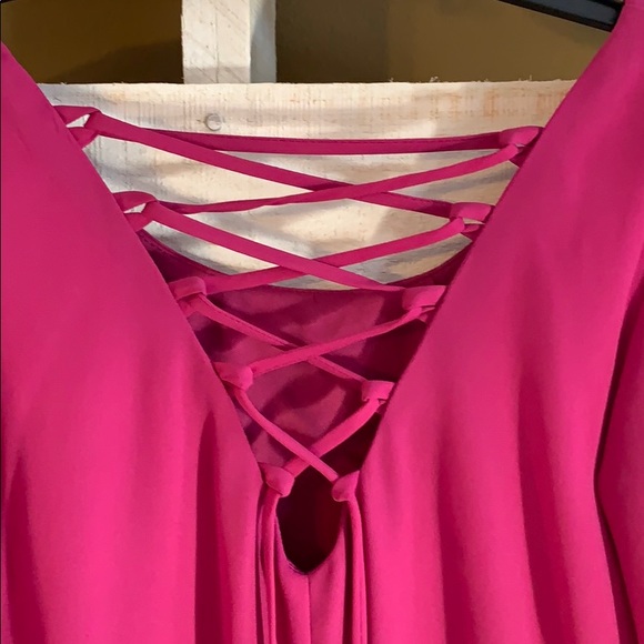 🔥4 for $20🔥 NWT Lace-up back shift dress - Picture 6 of 8